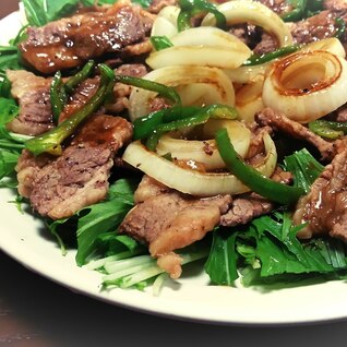 焼き肉のタレで、簡単！！焼き肉おかずサラダ